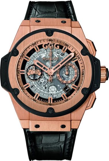 Buy Replica HUBLOT KING POWER UNICO GENNADY GENNADYEVICH GOLOVKIN KING GOLD 701.OX.0181.LR.GGO17 watch